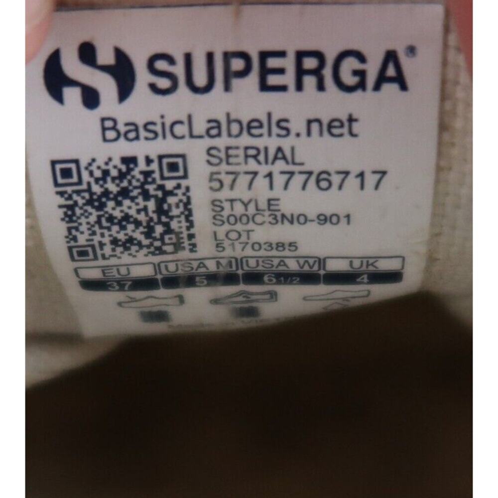 Superga Shoes Womens 6.5 Sneakers Fashion Lifestyle Platform Cotu Comfort Active - Picture 14 of 16